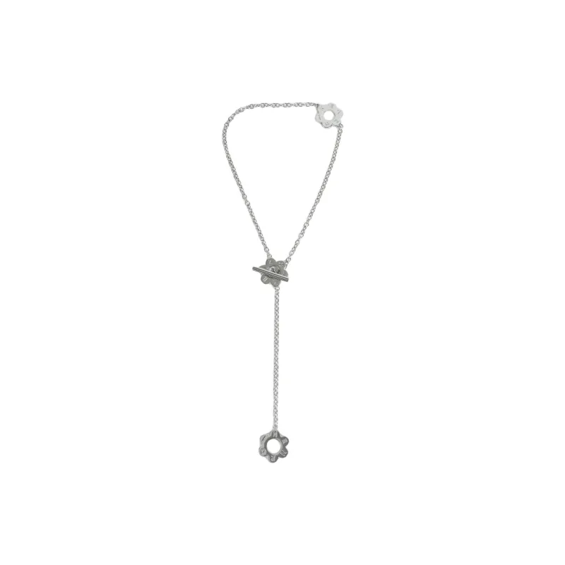 KENZO Zinc Alloy Necklaces Unisex Silver-1