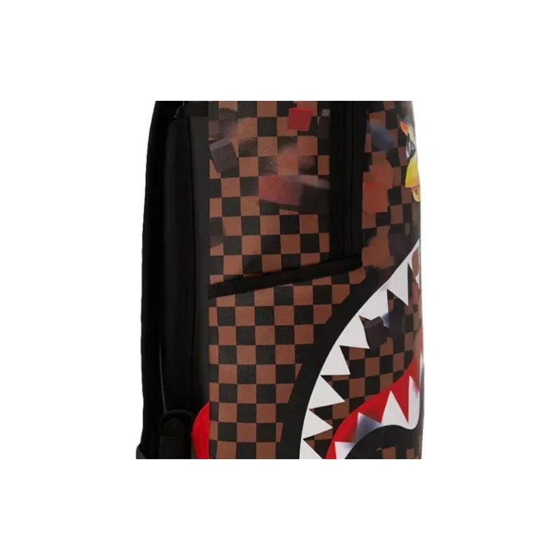 SPRAYGROUND Transformers Protect The Planet DLXV Backpack Brown-3