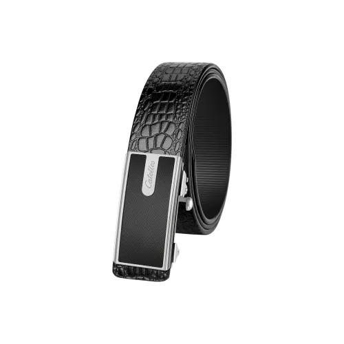 CATELLES Top Grain Cow Leather Leather Belts Men's Width 3.4cm