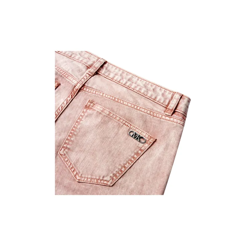 MICHAEL KORS Garment Dyed Wide Leg Jean-3