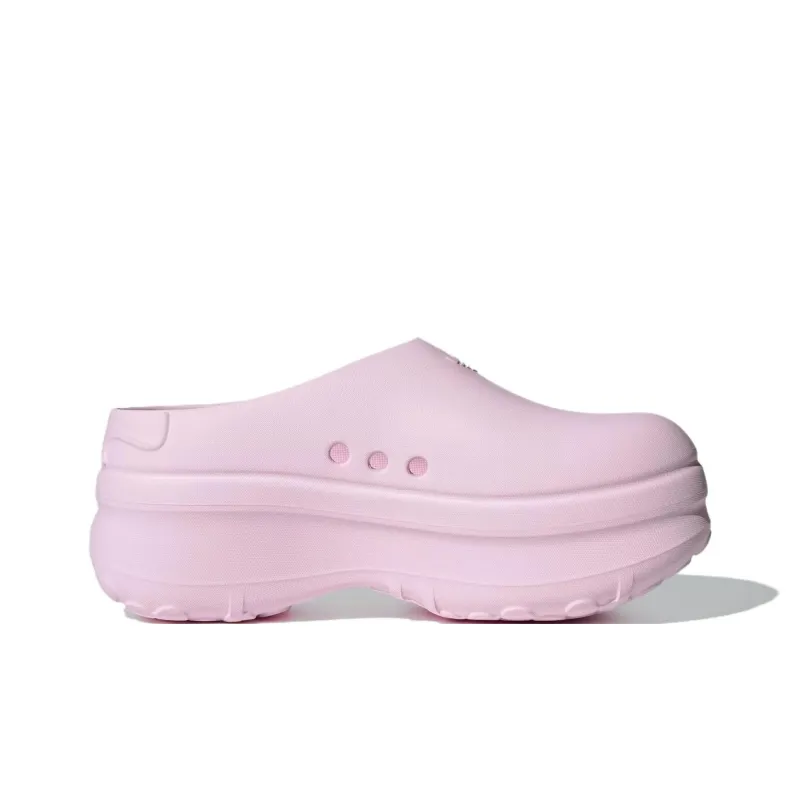 Clear Pink Adidas Originals Stan Smith Sneakers In White And Pink