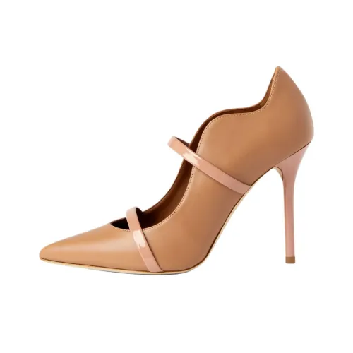 Malone Souliers Maureen Slim Heel High Heels 10cm Women's Light Brown