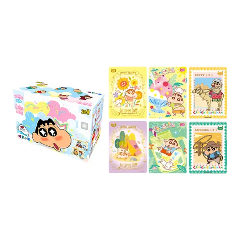 KAYOU Crayon Shin-Chan New Wish Bag 1 Shot IP/Anime Cards 20 Packs/box-5