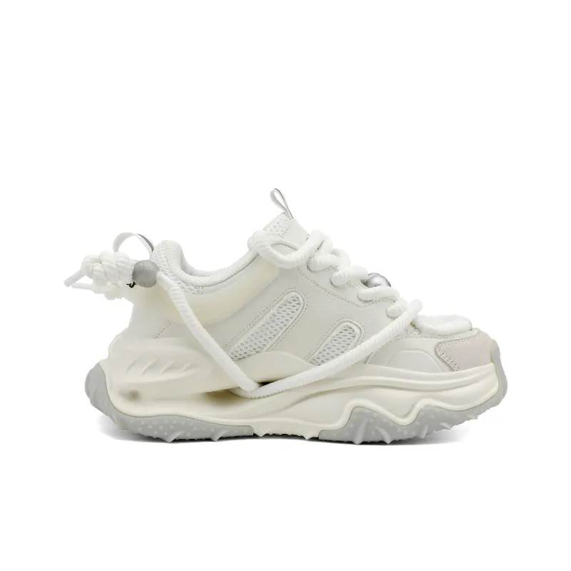 RIFUGIO VO' Anti Slip And Wear Resistant Height Increasing Low Top Chunky Sneakers Unisex-1