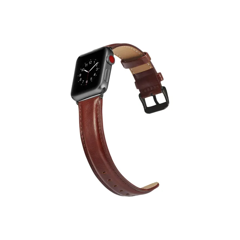 IWabcertoo Watch Band Apple Compatibility Cowhide Leather Material-6
