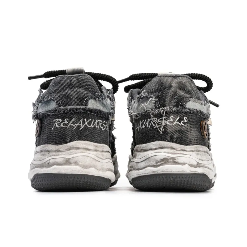 RELAXURSELF Anti-Slip And Wear-Resistant Height Increasing Low-Top Skateboard Shoes Unisex Gift Box Set-5