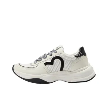 LOVE MOSCHINO Low Top Casual Shoes Women's White Black