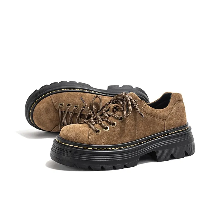 Old Meow Casual Single Shoes Women's Camel-1