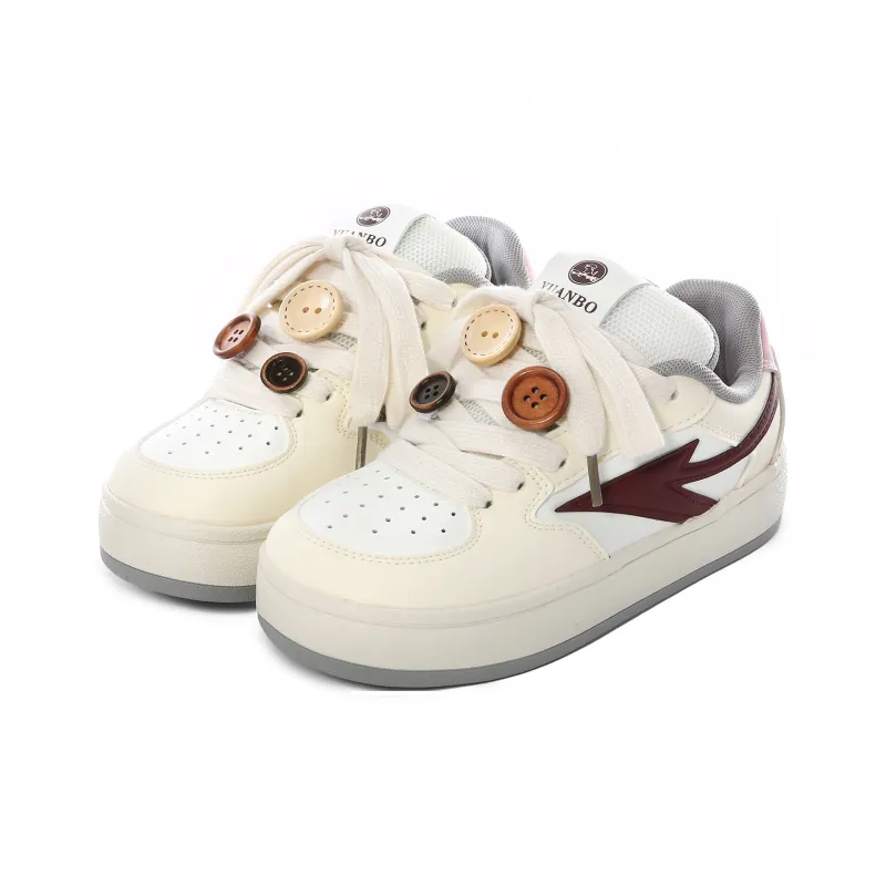 Lovely You Wear-resistant And Lightweight Low-Top Skateboard Shoes Women's-56