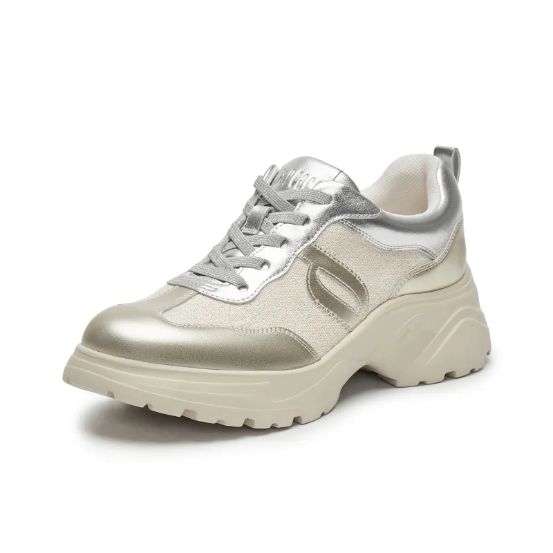 Joypeace Midsummer Light Years Low Top Casual Shoes Women's Gold-1