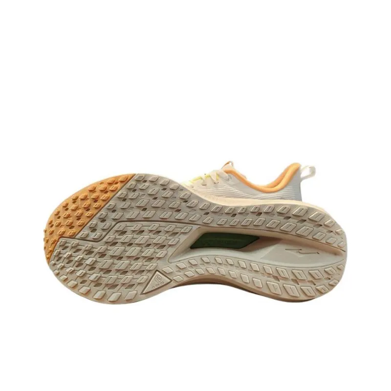 Erke Cushioning Lightweight Low-Top Sprint Running Shoes Women's Microcrystalline White Jade With A Slight Hue-2