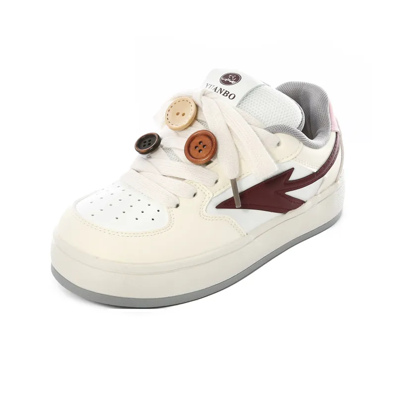 Lovely You Wear-resistant And Lightweight Low-Top Skateboard Shoes Women's-55