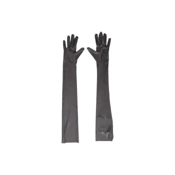 NORMA KAMALI Polyester, Elastane Gloves Women's Black