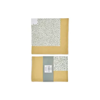 Portmeirion Cotton Tablecloth, Napkin Holders, Table Flags, And Table Runners