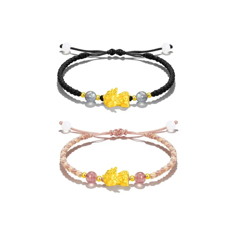 Zocai Gold Bracelet Unisex-12