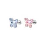Dazzling Pink+Snow Crystal Blue 1 Pair