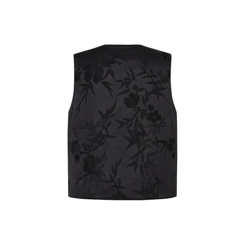 MO&CO Vests Women's Black-1