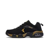 Leather Black Gold