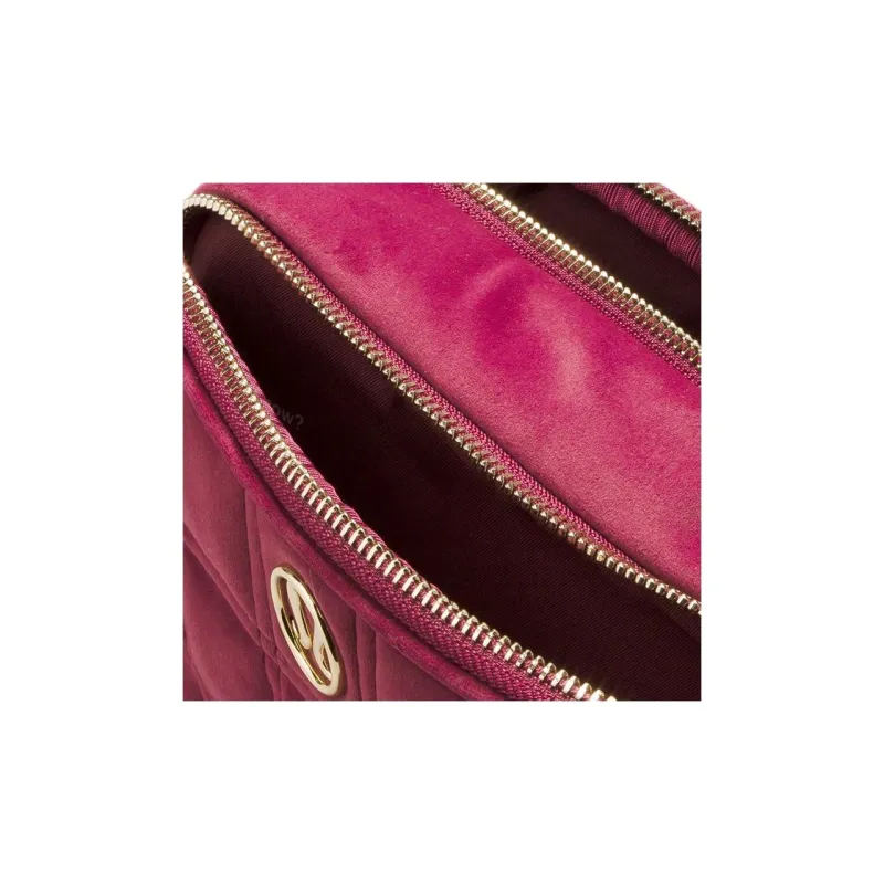 Lululemon Fleece Fabric Camera Bag, Shoulder Bag, Crossbody Bag Regular Women's Burgundy-3