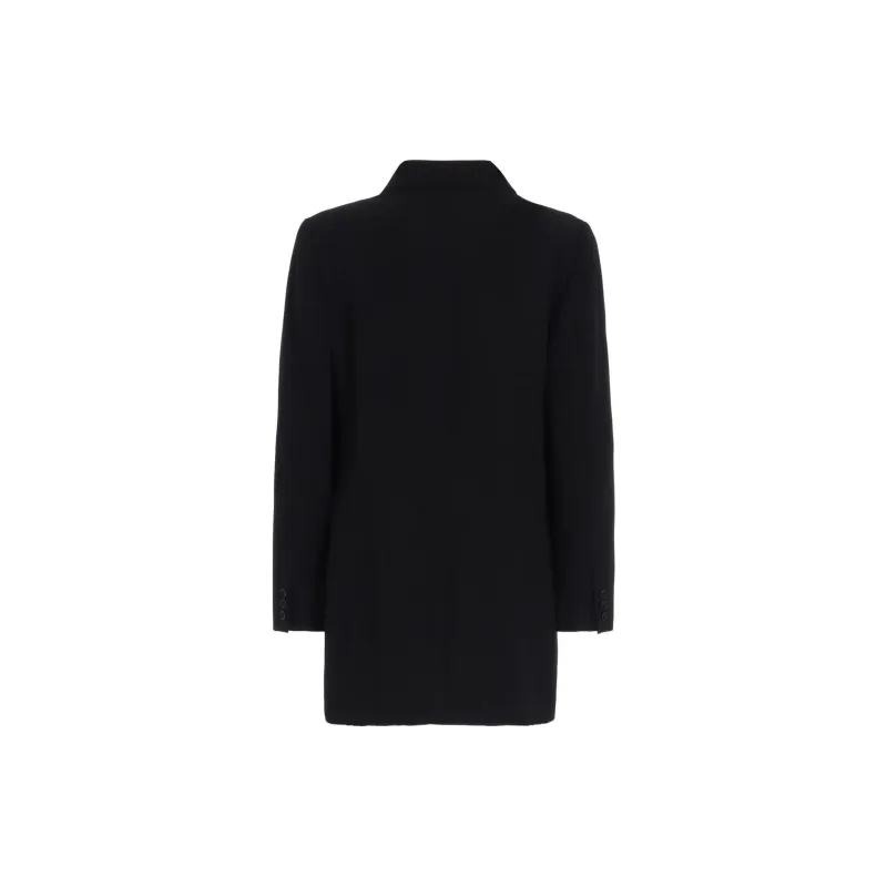 Yohji Yamamoto Wool Gabardine Blazer-1