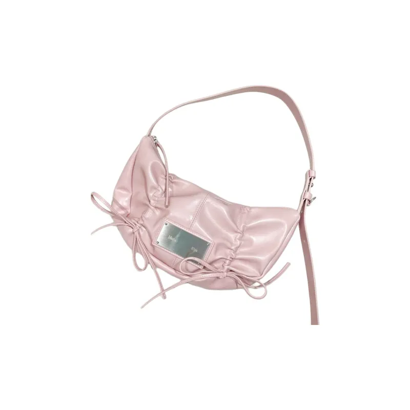MATIN KIM PU Handbag, Shoulder Bag Regular Women's Pink-2