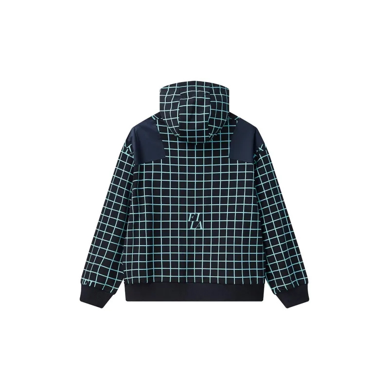 FILA x Maison Mihara Yasuhiro Sweatshirt Men's Navy Blue & Ice Blue Plaid-1
