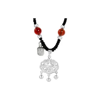 UZIID Sterling Silver Necklaces Unisex