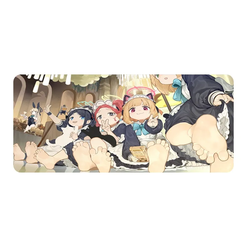 Directions Precision Lock Edge Natural Rubber Sole Extra Large Esports Thin Style Mouse Pads-16