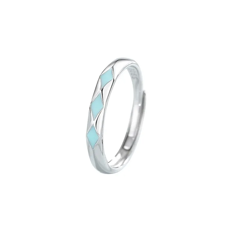 YINGNIXINDONG 925 Sterling Silver Rings Unisex-5
