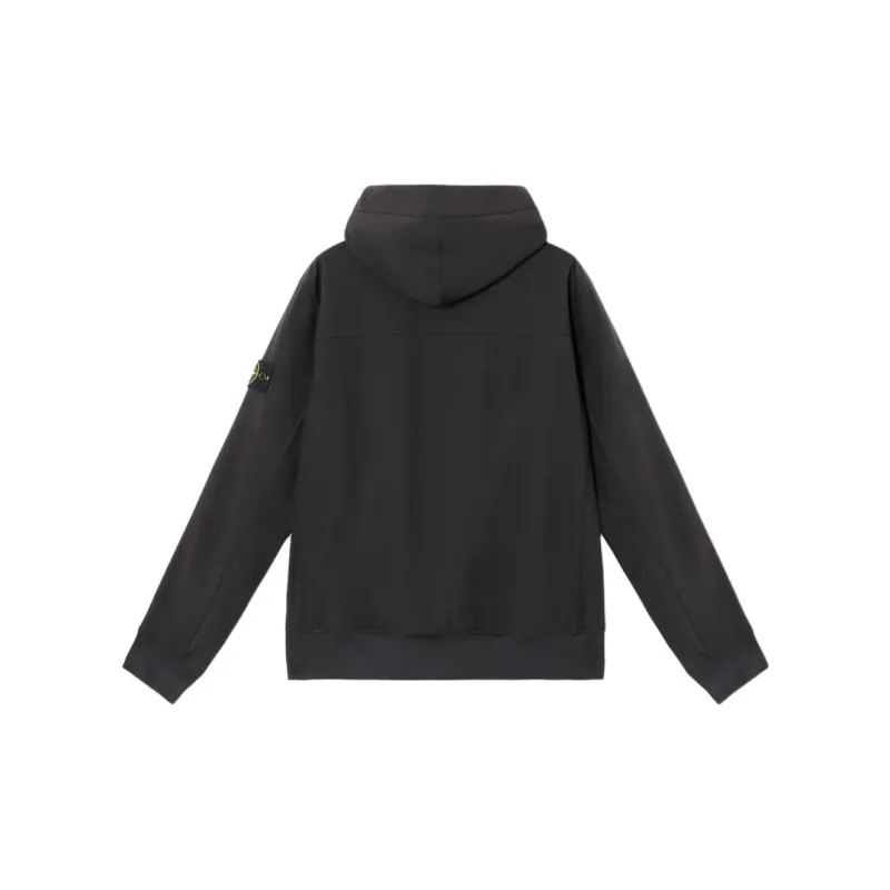STONE ISLAND Logo Patch Hooded Jacket-1