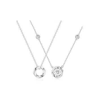 FOREVER MELODY Alloy Necklaces Unisex
