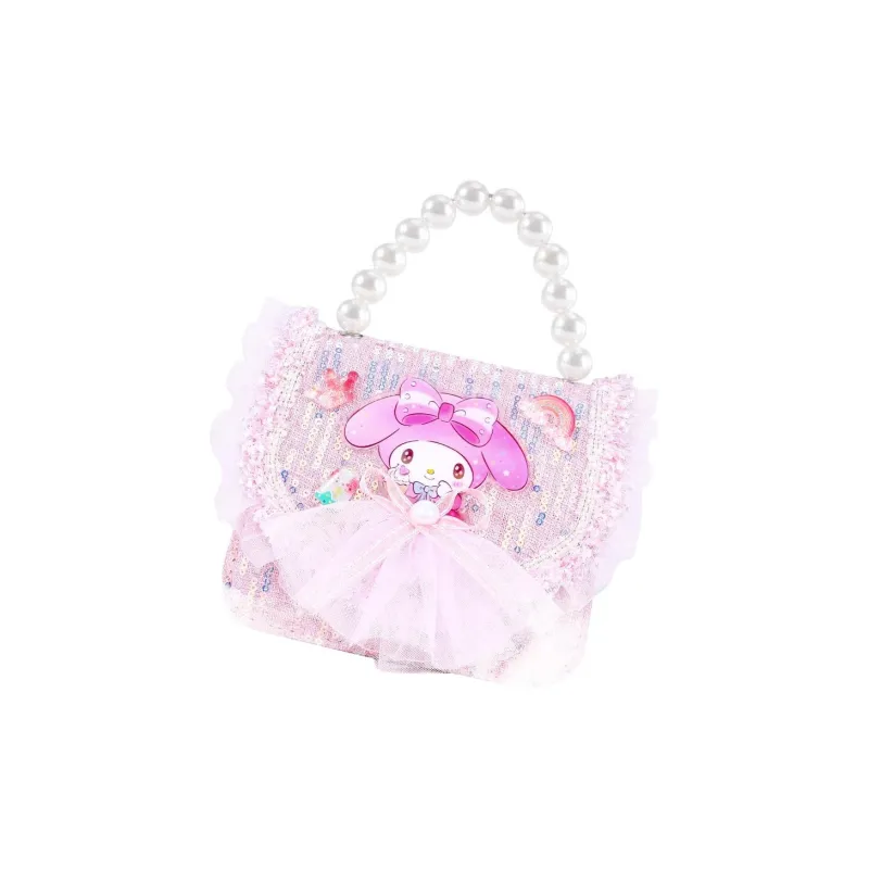 Hello Kitty Sanrio Series Polyester Handbag Kids' Pink-2