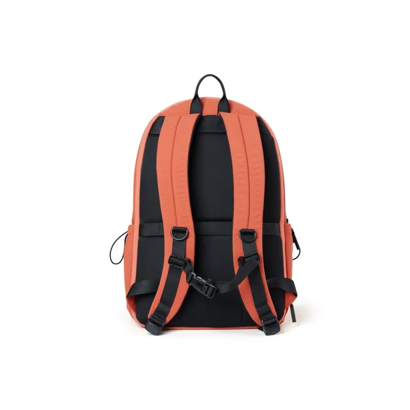 Hanke Nylon Backpack Medium Size Unisex Smoke Orange/Graphite Black/Stone Gray-5