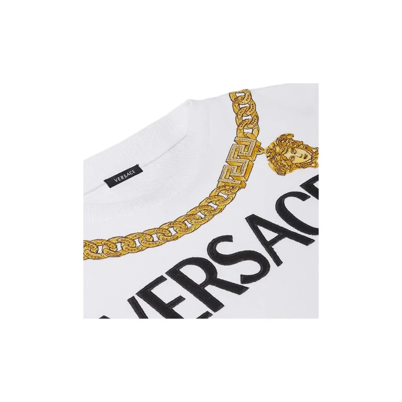 VERSACE Sweatshirts Women's White-2