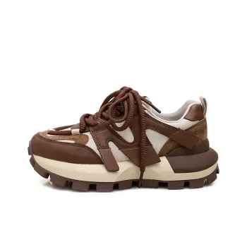 Mineida Height Increasing Wear Resistant Breathable Slip Resistant Low Top Casual Shoes Women's