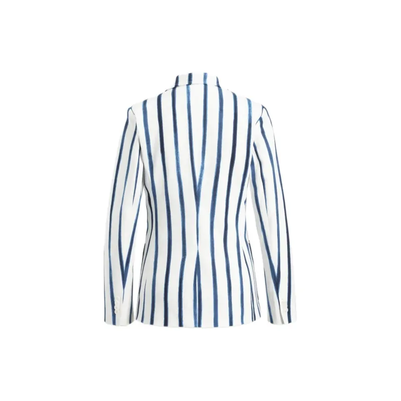 Polo Ralph Lauren FW24 Jackets & Coats Women's Blue White-1