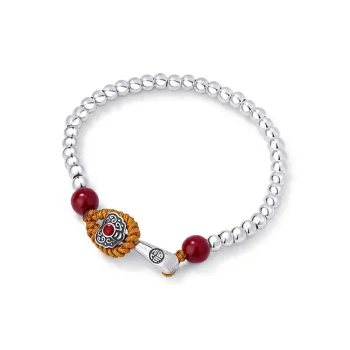 BEIJINGHUANGJIN S925 Silver Bracelets Unisex