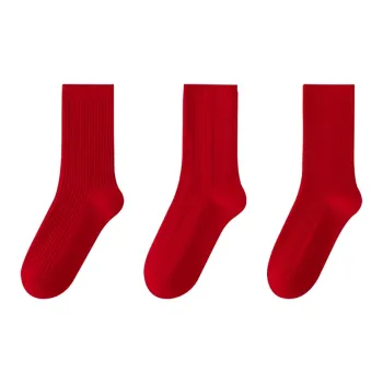 MIIOW Honmei Honmei Series Mid Calf Socks Unisex 3 Pack