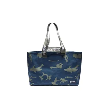 UNDEFEATED Fabric Tote Bag Shopping Bag Shoulder Bags Men's Marine Camouflage/Black