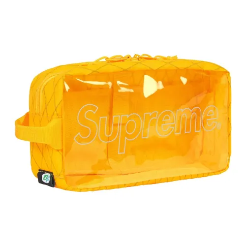 Supreme Supreme FW18 Plastic Toiletry Bag Regular Unisex Yellow