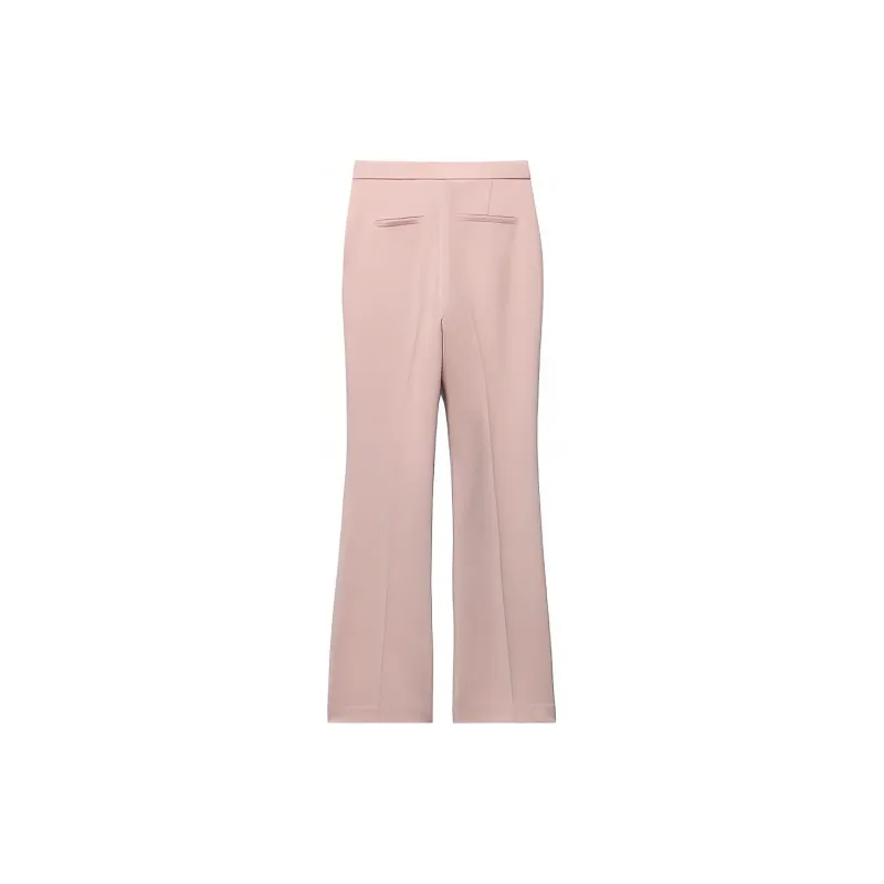 ZARA Casual Pants Women's Light Pink-1