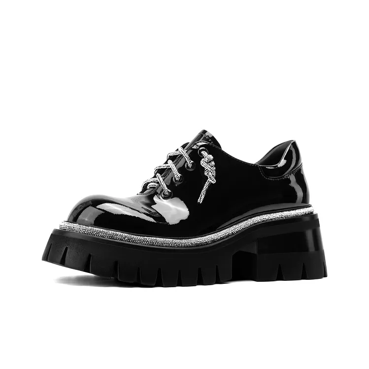 JOOC Casual Single Shoes Women's Classic Black-1
