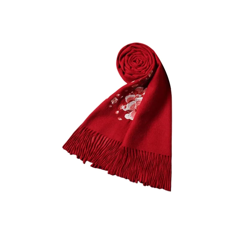Yalu Wool Knit Scarves Unisex Gift Box Set-9