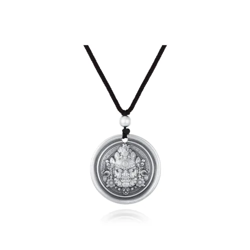 JUICY GRAPE S999 Fine Silver Necklaces Men's