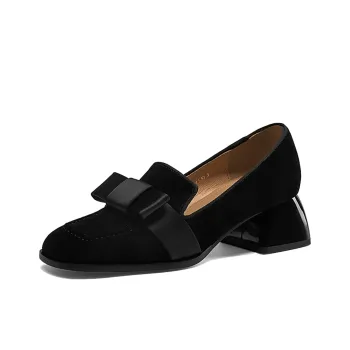 XICUNMINGWU Loafers Women's Black