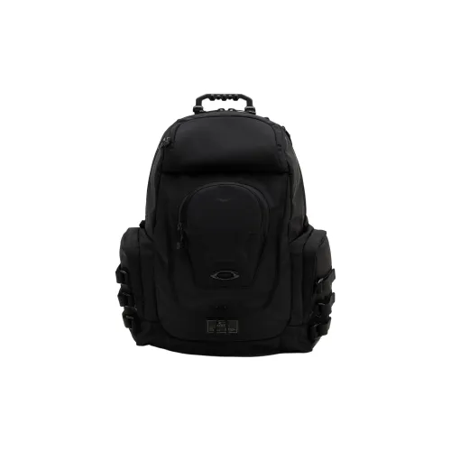 Oakley Nylon Backpack Unisex Black