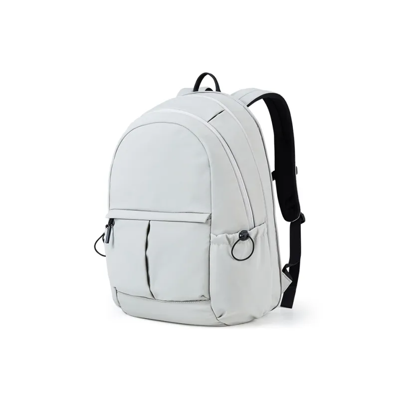 Hanke Nylon Backpack Medium Size Unisex Smoke Orange/Graphite Black/Stone Gray-13