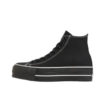 Converse All Star Anti Slip Wear Resistant High Top Canvas Shoes Unisex Black