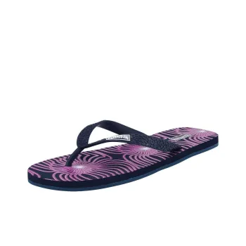 Vilebrequin Flip Flops Men's Black Purple