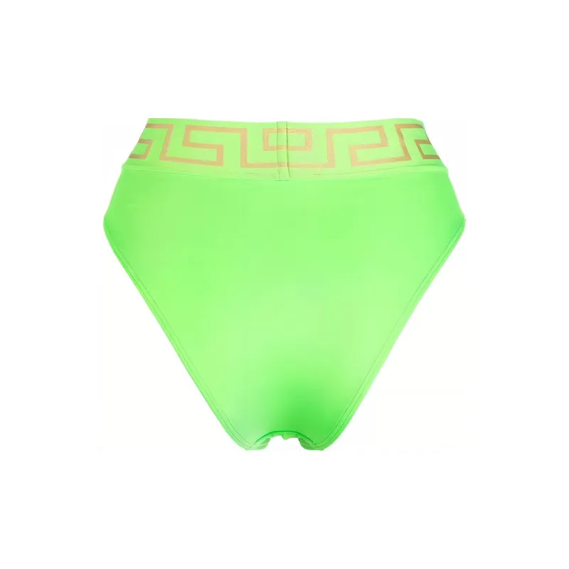 VERSACE Greca High waisted Bikini Bottoms-1